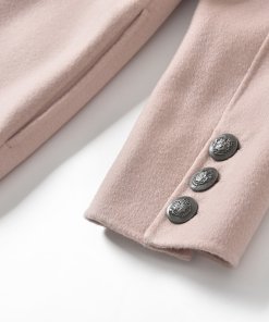 The Kooples Double-Breasted Wool Coat
