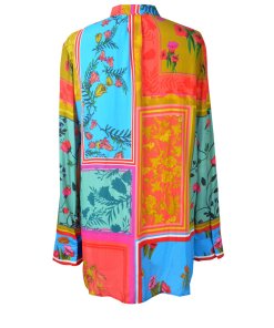 Escada Sport Printed Silk-Blend Blouse