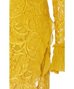 Alexis Fala Lace Midi Dress