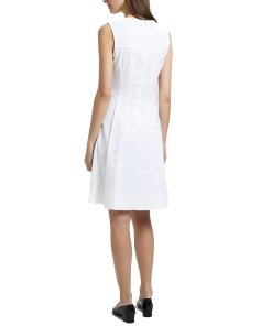 Theory Modern Tea Organic Crunch Linen Dress