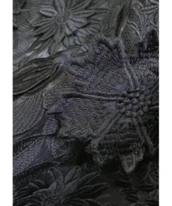 Alice + Olivia Tevin Floral Appliqué Dress