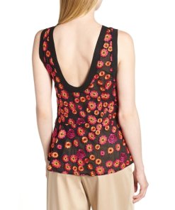 Lewit Floral Embroidered Tank Top