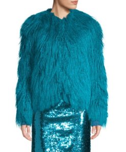Alice + Olivia Verity Faux Fur Coat