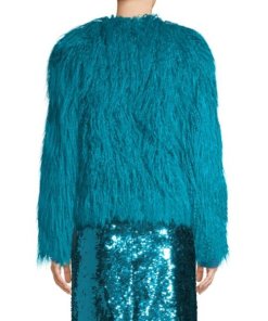 Alice + Olivia Verity Faux Fur Coat