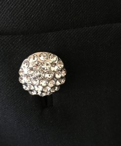 Tory Burch Fremont Jewel Button Mini Skirt