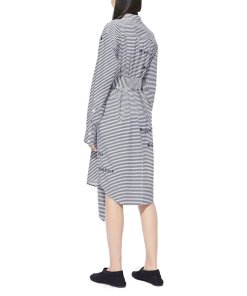 Proenza Schouler PSWL Stripe Poplin Shirt Dress
