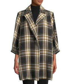 Alice + Olivia Lance Seamed Oversized Coat