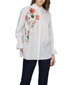 Maje Cravi Floral Print Shirt