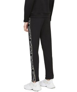 Maje With Love Striped Stretch-Jersey Pants