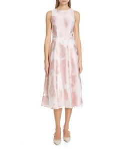 Ted Baker Wylieh Jacquard Midi Dress