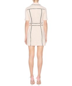 Veronica Beard Azra Cotton-Blend Mini Dress