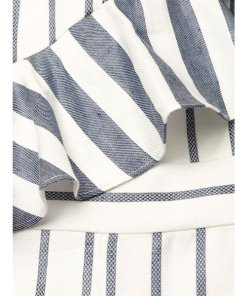 Alexis Janisa Stripe Wide-Leg Ruffle JumpsuitAlexis Janisa Stripe Wide-Leg Ruffle Jumpsuit