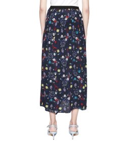 Zadig & Voltaire Jess Tattoo-Print Skirt