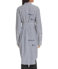 Proenza Schouler PSWL Stripe Poplin Shirt Dress