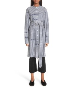 Proenza Schouler PSWL Stripe Poplin Shirt Dress