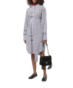 Proenza Schouler PSWL Stripe Poplin Shirt Dress