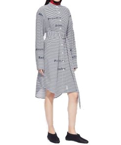 Proenza Schouler PSWL Stripe Poplin Shirt Dress