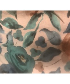 Burberry Brit Watercolor Roses Pleated Tulle Skirt