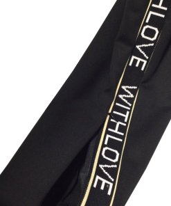 Maje With Love Striped Stretch-Jersey Pants