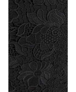 Alice + Olivia Lennon V-Neck Lace Mini Dress
