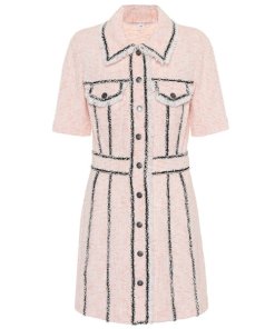 Veronica Beard Azra Cotton-Blend Mini Dress