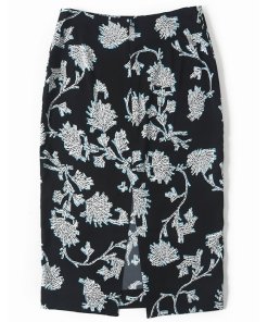 Diane von Furstenberg Kara Floral-Print Midi Skirt