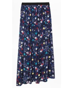 Zadig & Voltaire Jess Tattoo-Print Skirt