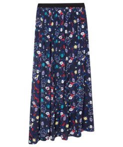 Zadig & Voltaire Jess Tattoo-Print Skirt