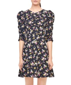 Rebecca Taylor La Vie Posey Ruched Dress
