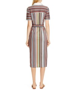 Tory Burch Striped Polo Dress