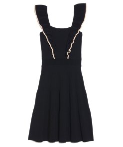 Sandro Ristian Frilled Short Dress