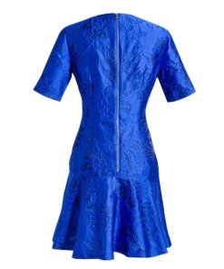 Alice + Olivia Esther Ruffle Hem Tunic Dress