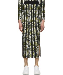 Kenzo Phoenix Rib Knit Midi Skirt