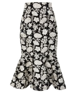Alexis Reece Embroidered Floral Skirt