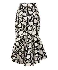 Alexis Reece Embroidered Floral Skirt