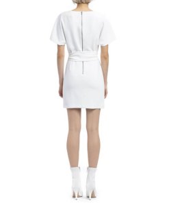 Alice + Olivia Caven Cape Sleeve Mini Dress