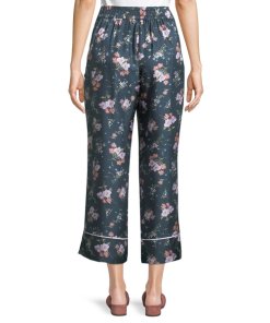 Rebecca Taylor Emilia Floral-Print Wide-Leg Pants