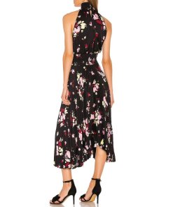 ALC Renzo B Pleated Midi Dress