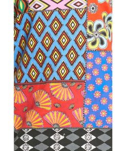 Alice + Olivia X Carla Kranendonk Clyde Patchwork Shift Dress