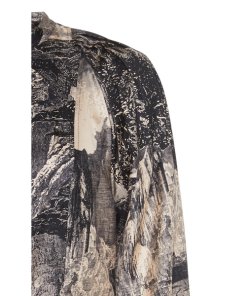 Burberry Pascala Dreamscape Print Silk Shirtdress
