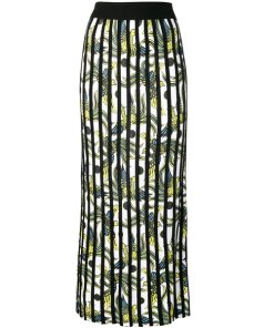 Kenzo Phoenix Rib Knit Midi Skirt