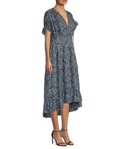 Robert Rodriguez Marie Ditsy Floral Midi Dress