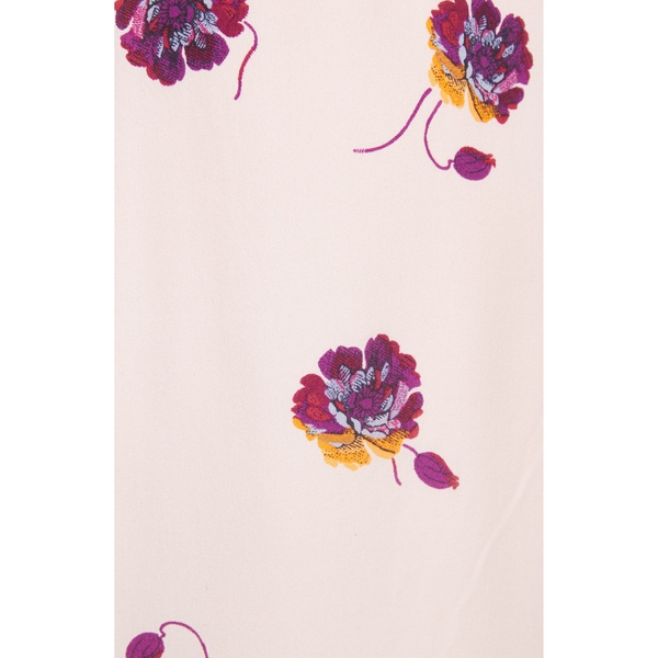 Cinq à Sept Mateo Ruffle Trim Silk Dress
