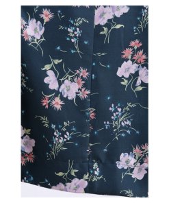 Rebecca Taylor Emilia Crewneck Tie-Sleeve Floral-Print Top