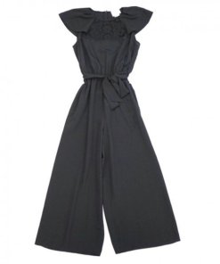 Kate Spade Embroidered Lace Yoke Jumpsuit