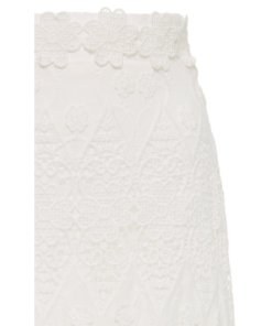 Alexis Hisa Guipure Lace Maxi Skirt