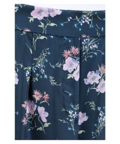 Rebecca Taylor Emilia Floral-Print Wide-Leg Pants