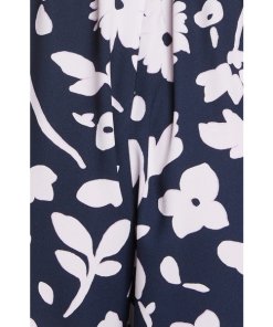 Kate Spade Splash Tie Waist Jumpsuit