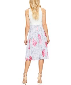 Ted Baker Cornala Babylon Pleated Skirt Dress