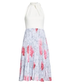 Ted Baker Cornala Babylon Pleated Skirt Dress